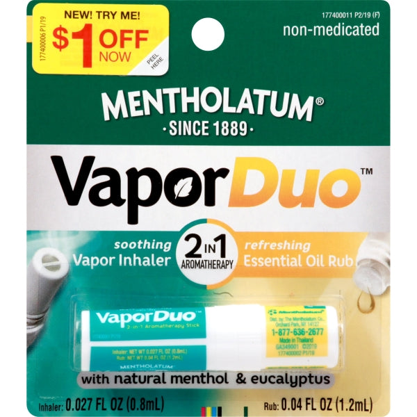 MENTHOLATUM VAPORDUO STICK
