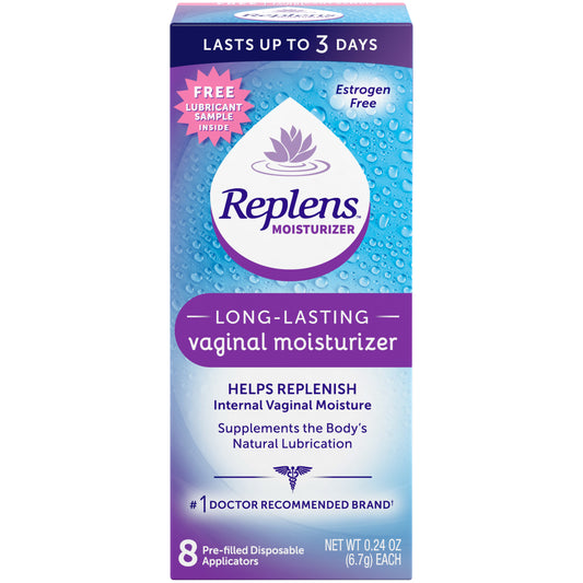 REPLENS VAGINAL MOISTURIZER 8 APPL