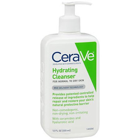 CERAVE HYDRATING FACE CLEANSER BOTTLE 12 OZ