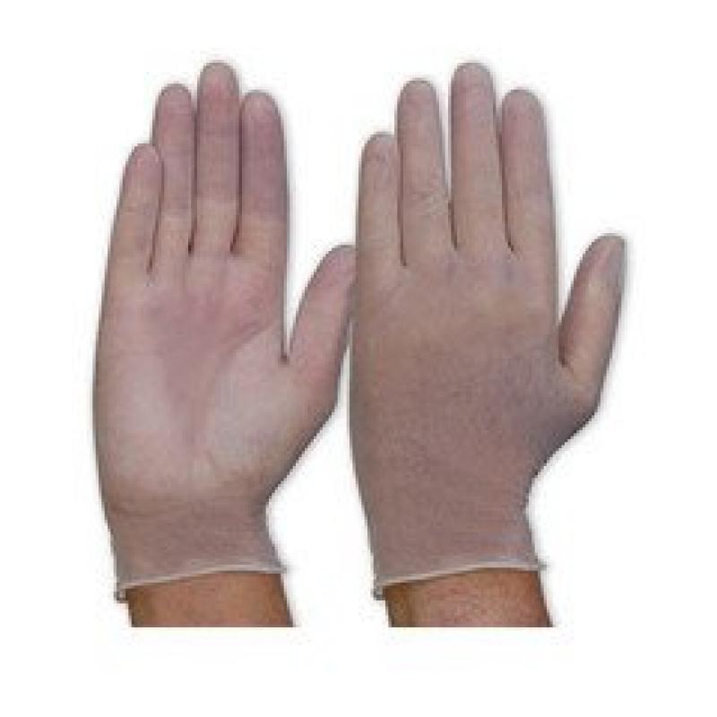 GLOVE VINYL BASIC EXAM PF LF SM 100
