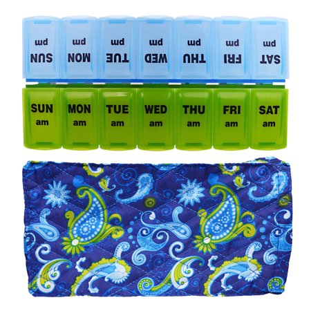 PILL REMINDER 7 DAY AM/PM W/SLEEVE