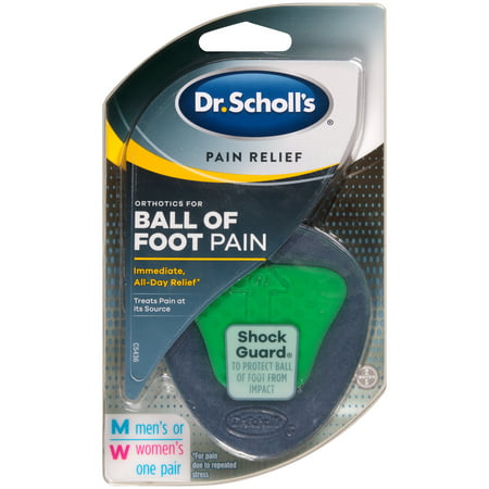 DR SCHOLLS PAIN REL ORTHOTIC BALL OF FOOT PR