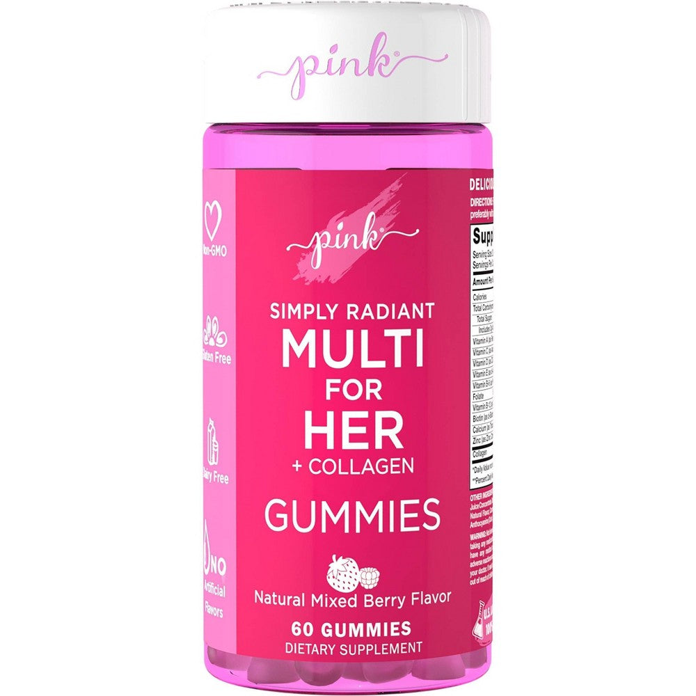 PINK WOMENS MULTI VITAMIN GUMMY 60 NT