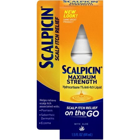 SCALPICIN MAXIMUM STRENGTH SCALP ITCH 1.5 OZ