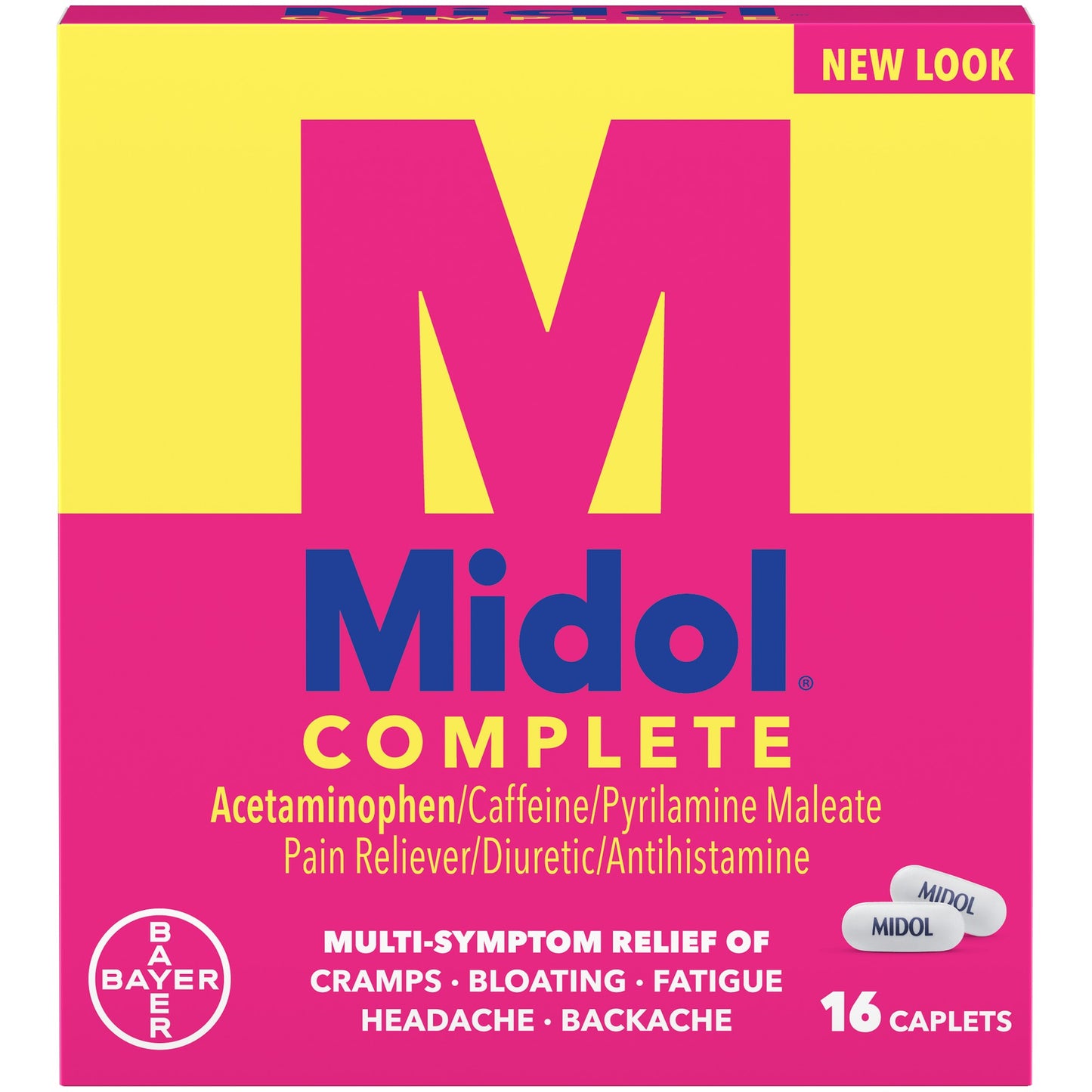 MIDOL COMPLETE CAPLETS 16