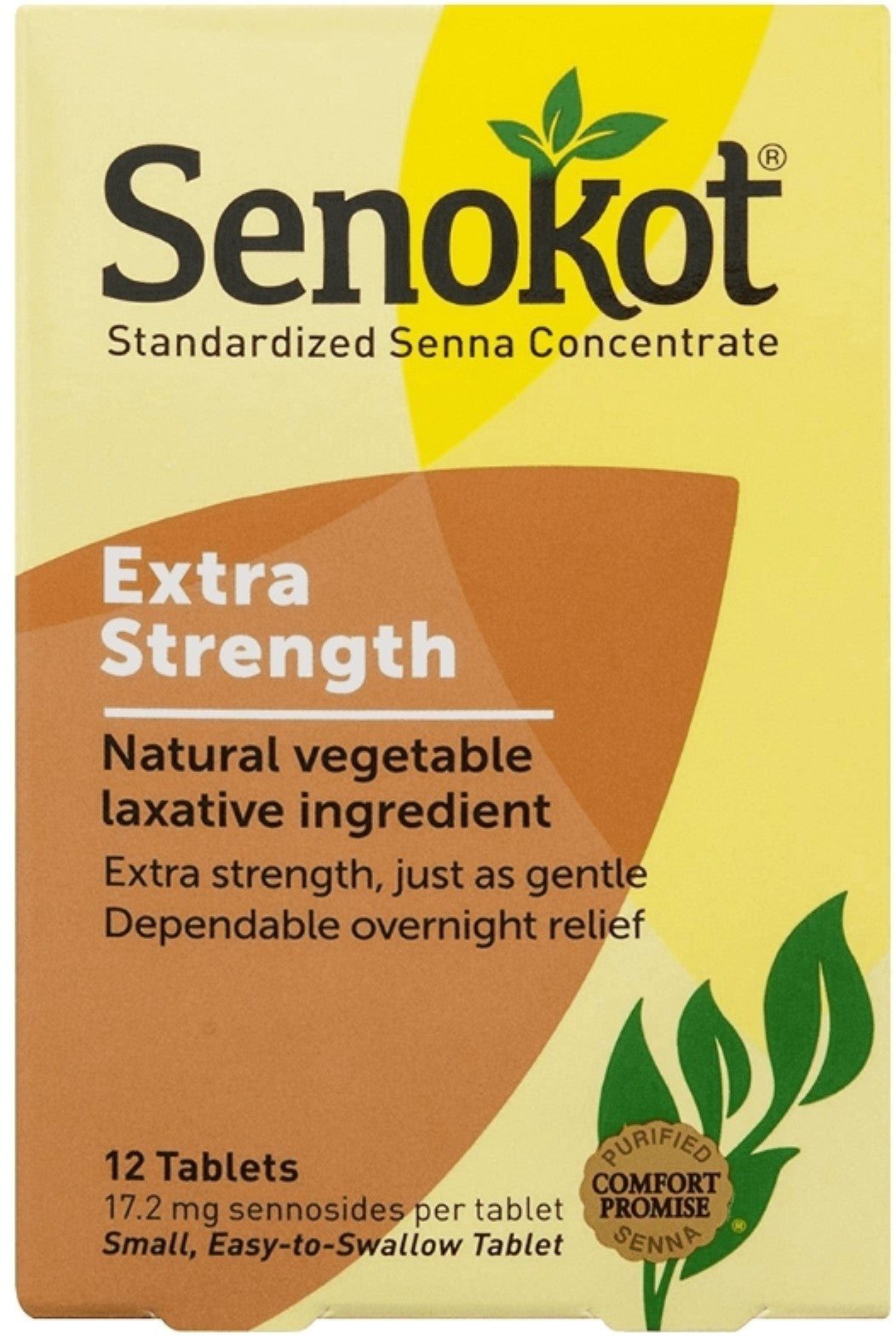 SENOKOT EXTRA STRENGTH TAB 12