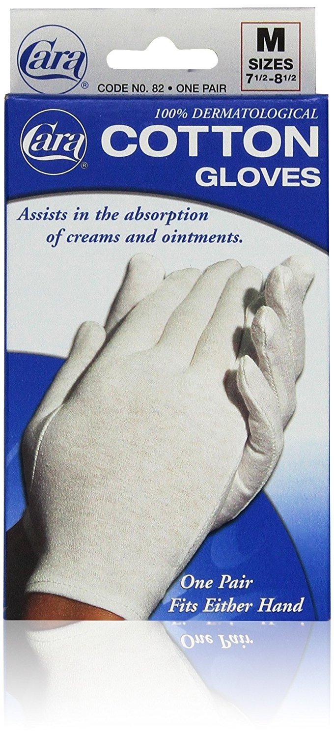 GLOVE COTTON MD 7.5-8.5 PR