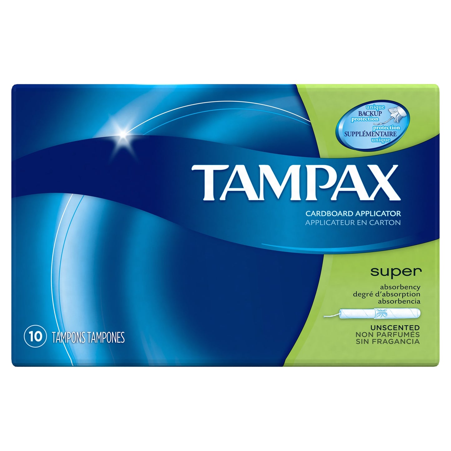 TAMPAX SUPER 10