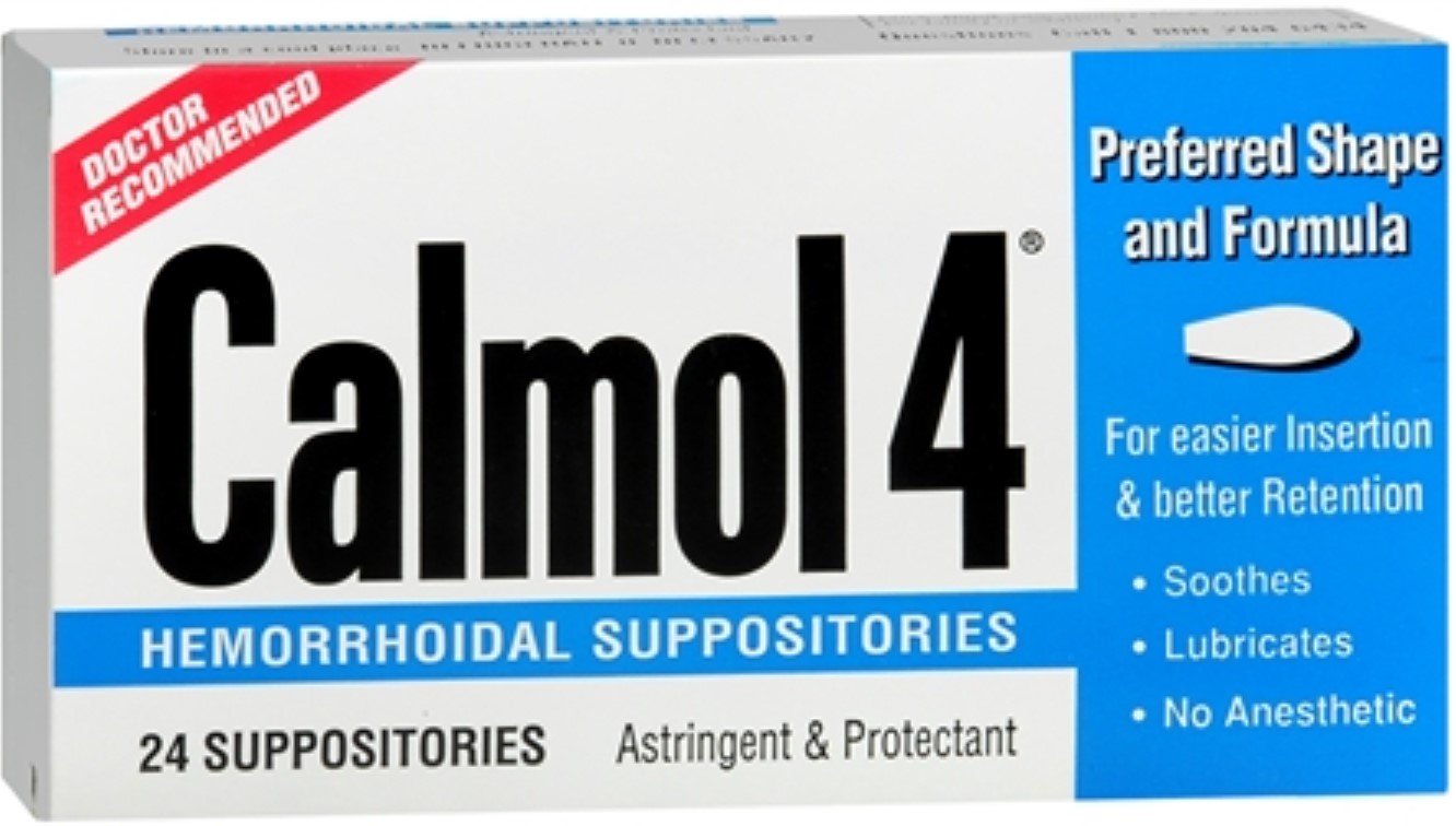 CALMOL 4 HEMORRHOIDAL SUPPOSITORIES 24
