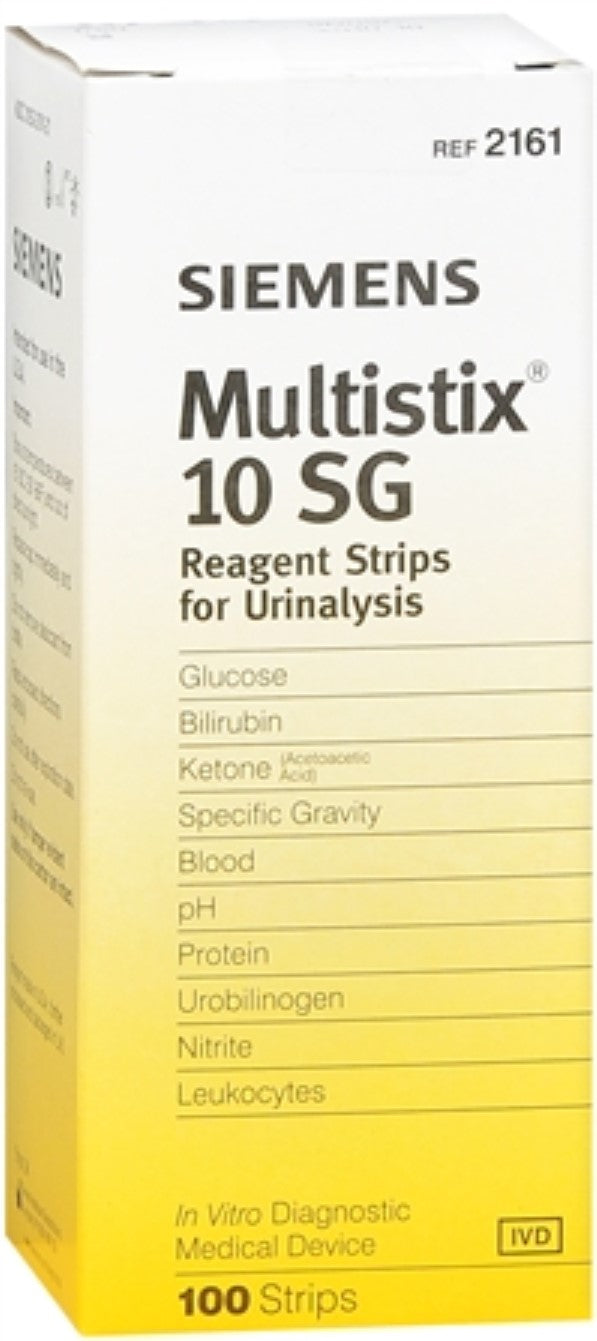 MULTISTIX 10 SG REAGENT STRIP 100