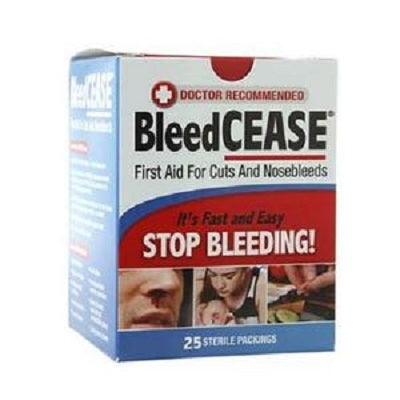 BLEEDCEASE STERILE PACKS 25