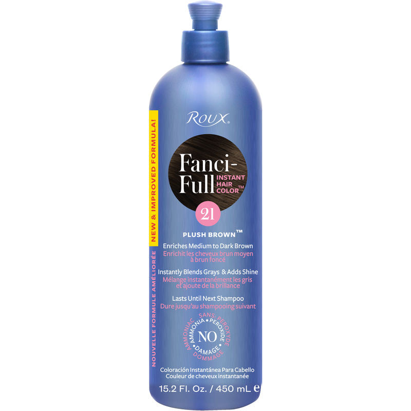 ROUX FANCI-FULL RINSE PLUSH BROWN #21 15.2 OZ