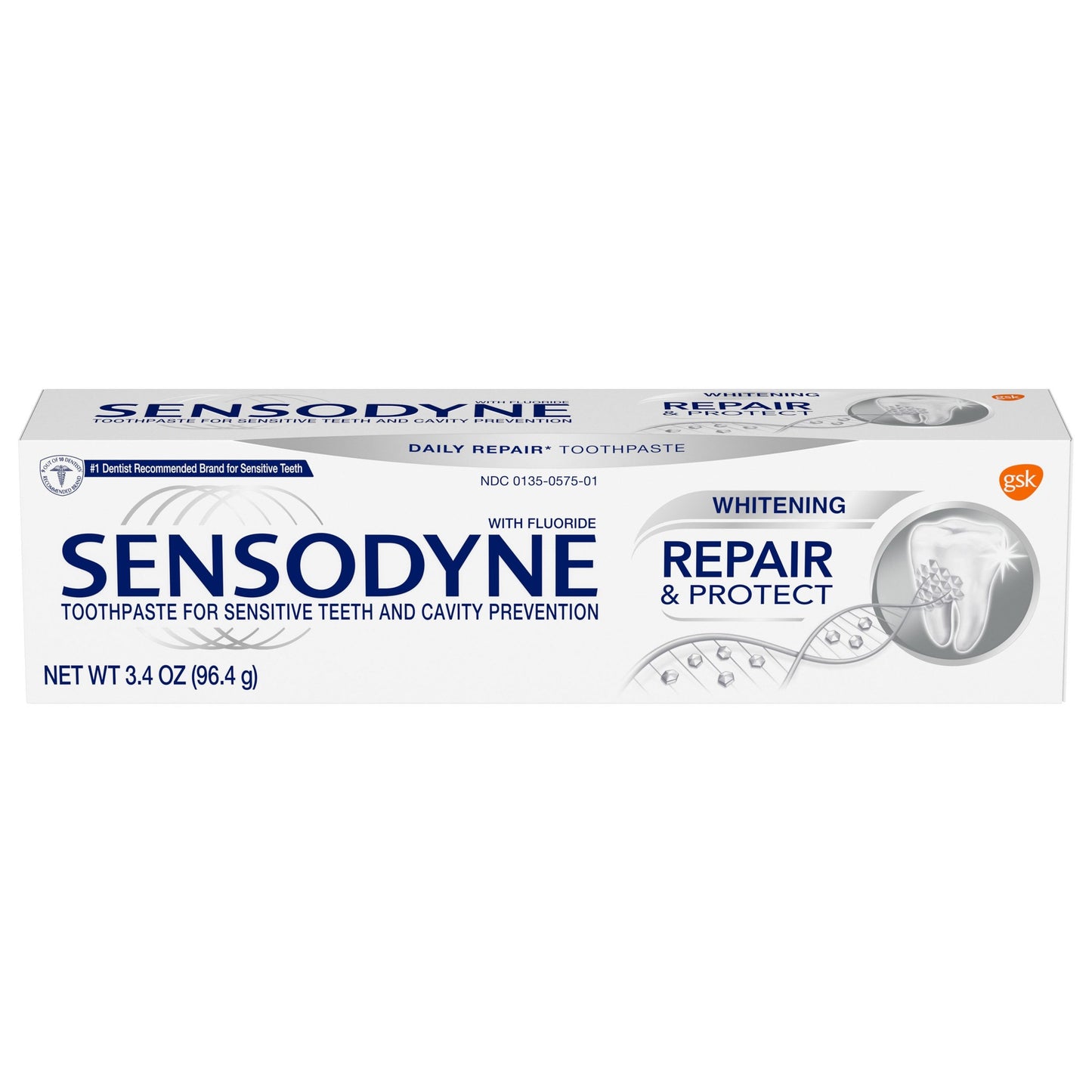 SENSODYNE TOOTHPASTE REPAIR & PROT WHT 3.4 OZ