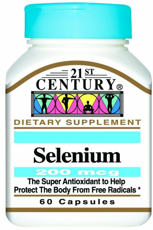 21ST CENTURY SELENIUM 200 MCG CAP 60