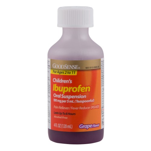 GS IBUPROFEN CHILD ORAL SUSP GRP 100 MG 4 OZ