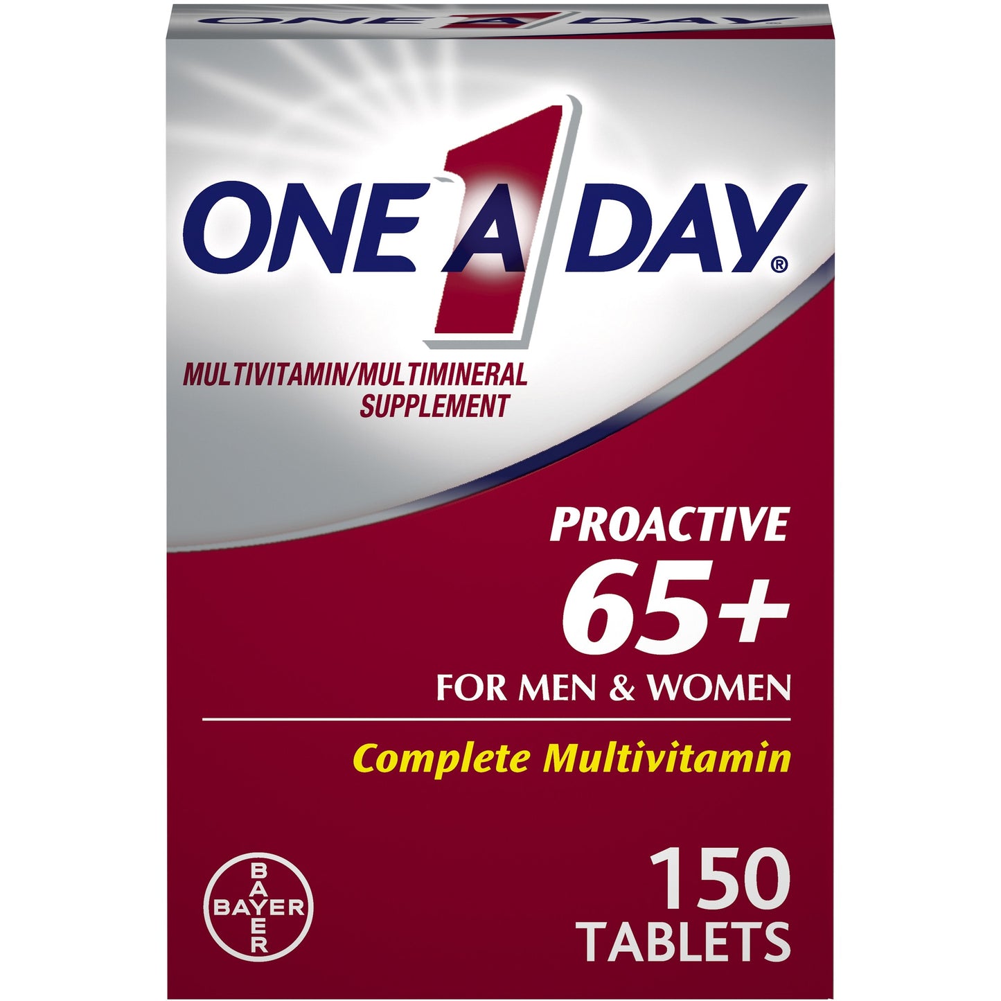 ONE A DAY PROACTIVE 65+ TAB 150
