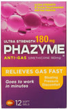PHAZYME ULTRA SOFTGEL 180 MG 12