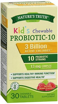 PROBIOTIC-10 KIDS CHEW 3 BILLION TAB 30 NT