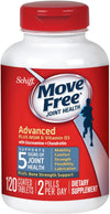 MOVE FREE ADVANCED PLUS MSM + D3 TAB 120