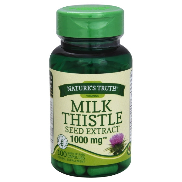 MILK THISTLE SEED CAP 1000 MG 100 NT