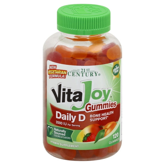 21ST CENTURY VITAJOY DAILY VIT D GUMMY 120