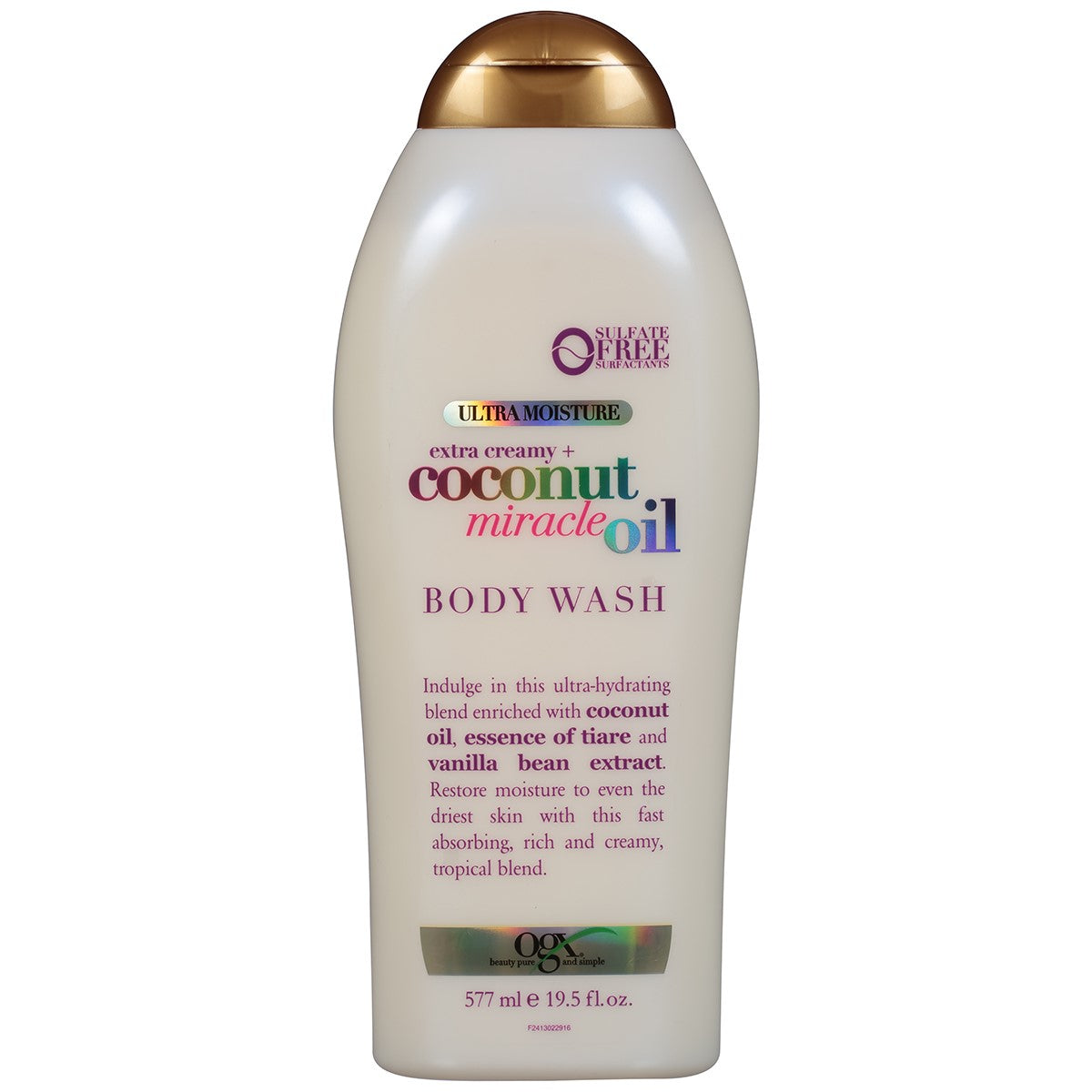 ORGANIX CREAMY & CNUT MIRACLE OIL BWSH 19.5OZ