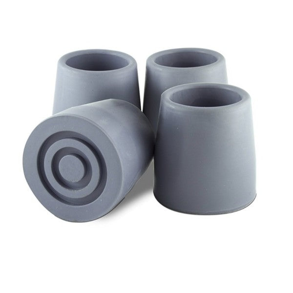 WALKER/COMMODE TIP 1" GRAY