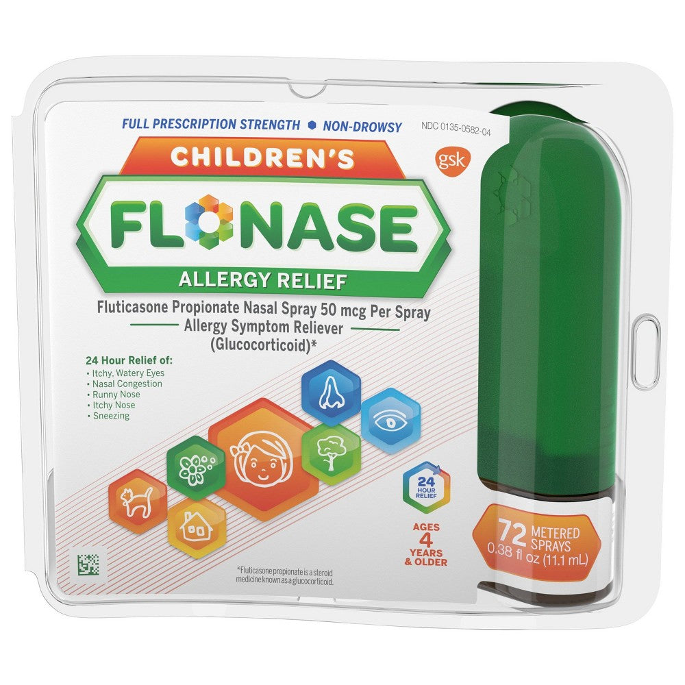 FLONASE CHILD NASAL ALLERGY SPR 50 MCG 72 OTC