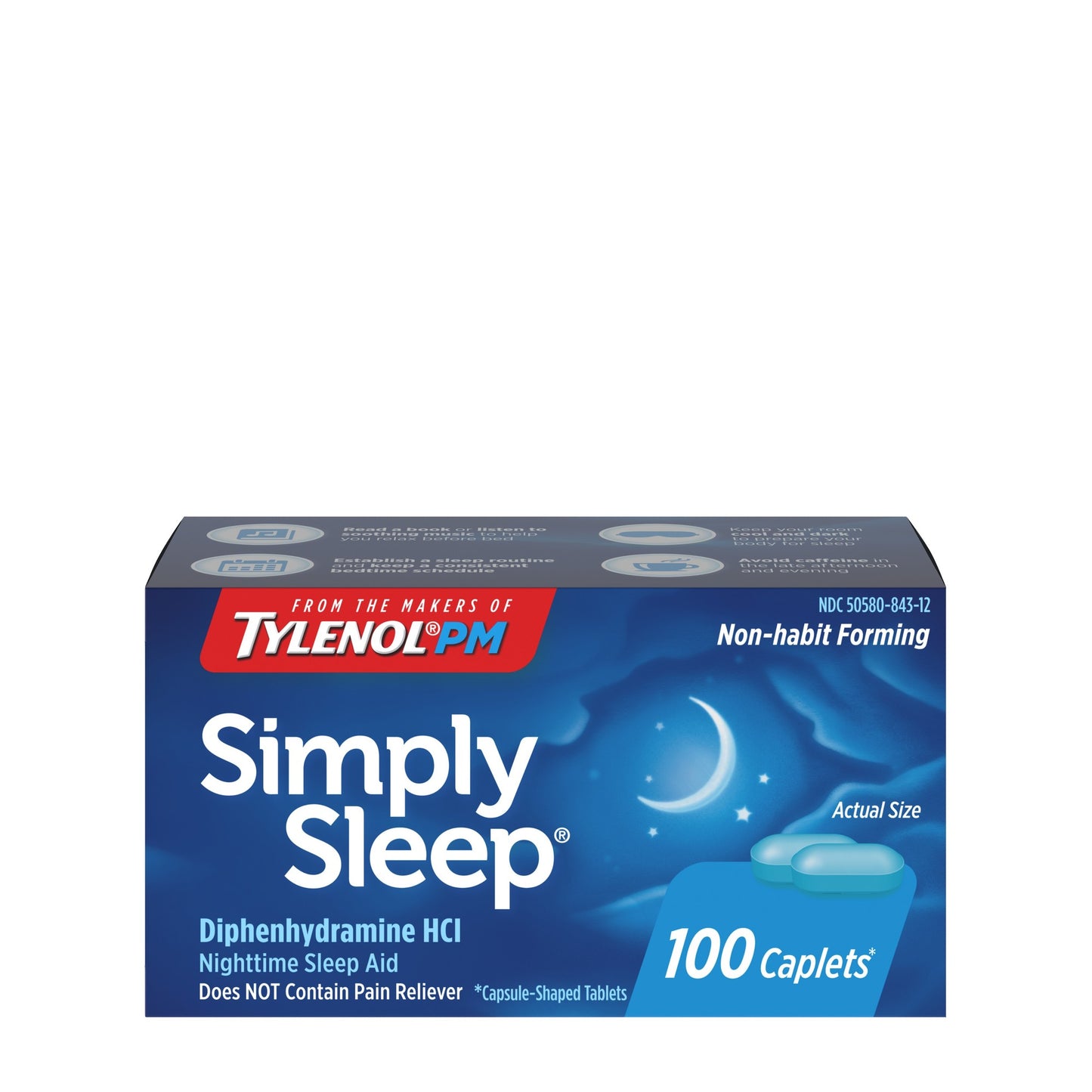 SIMPLY SLEEP CAPLET 100