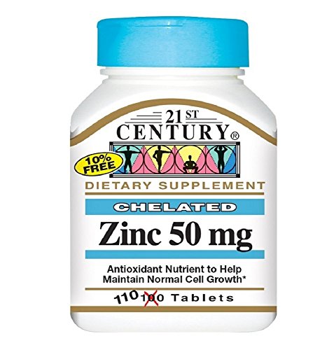 21ST CENTURY ZINC 50 MG TAB 110