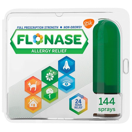FLONASE NASAL ALLERGY SPRAY 50 MCG 144 OTC