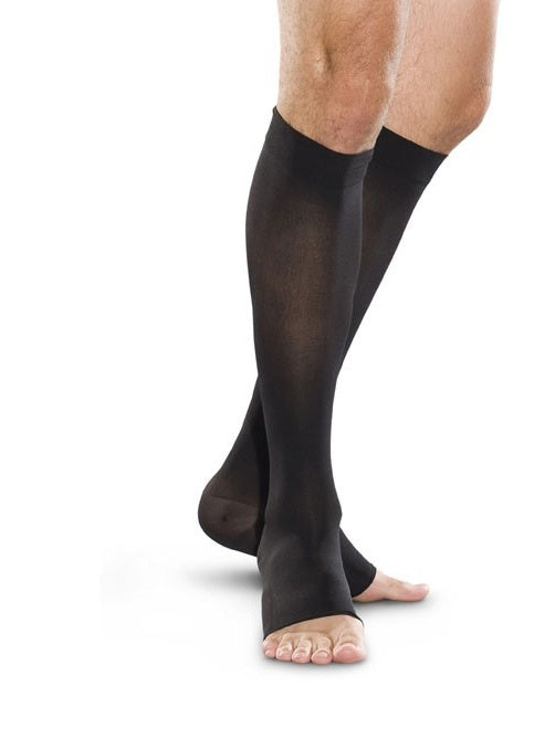 KNEE HIGH 30-40 MEN/WOMEN OT BLACK XL TF