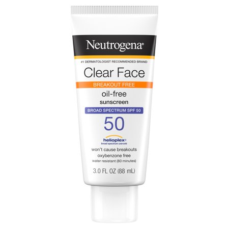 NEUTROGENA CLEAR FACE LOTION SPF 50 3 OZ