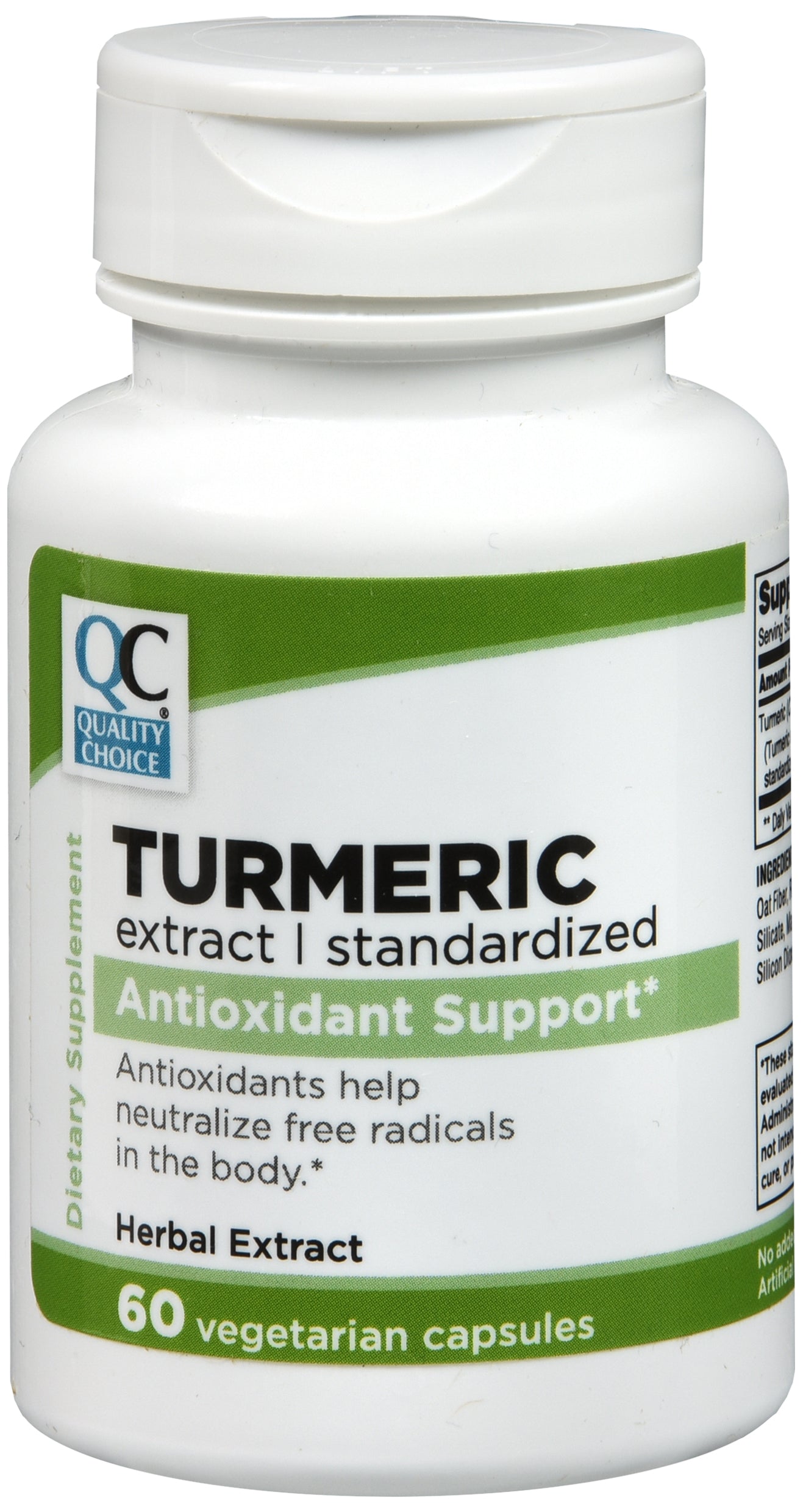 QC TURMERIC COMPLEX CAP 500 MG 60