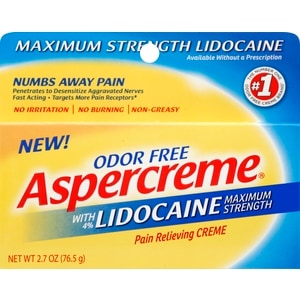 ASPERCREME LIDOCAINE CREAM 2.7 OZ