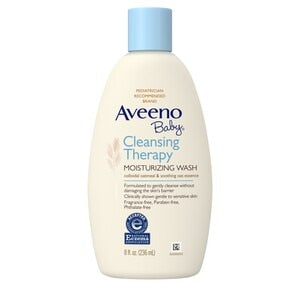 AVEENO BABY CLEANSING THERAPY WASH 8 OZ