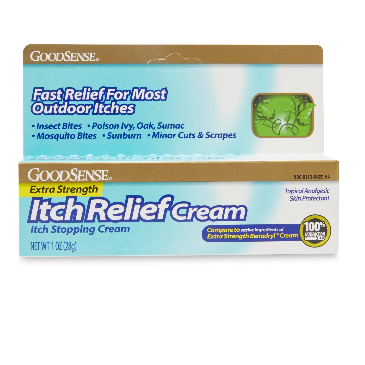GS ANTI-ITCH CREAM 2% MAX STRENGTH 1 OZ