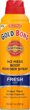 GOLD BOND NO MESS BODY POWDER SPR FRESH 7 OZ