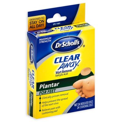 DR SCHOLLS CLEAR AWAY SYSTEM PLANTAR 24CT