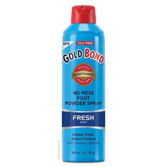 GOLD BOND FOOT POWDER SPRAY FRESH 7 OZ