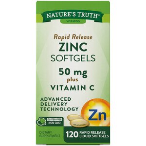 ZINC + VITAMIN C SOFTGEL 50 MG 120 NT
