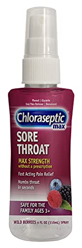 CHLORASEPTIC MAX BERRY SPRAY 4 OZ