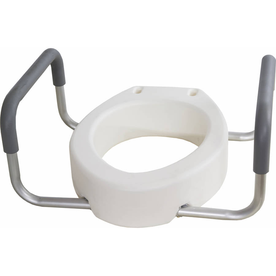 TOILET SEAT RAISED ELONGATED W/ARMS 3.5"