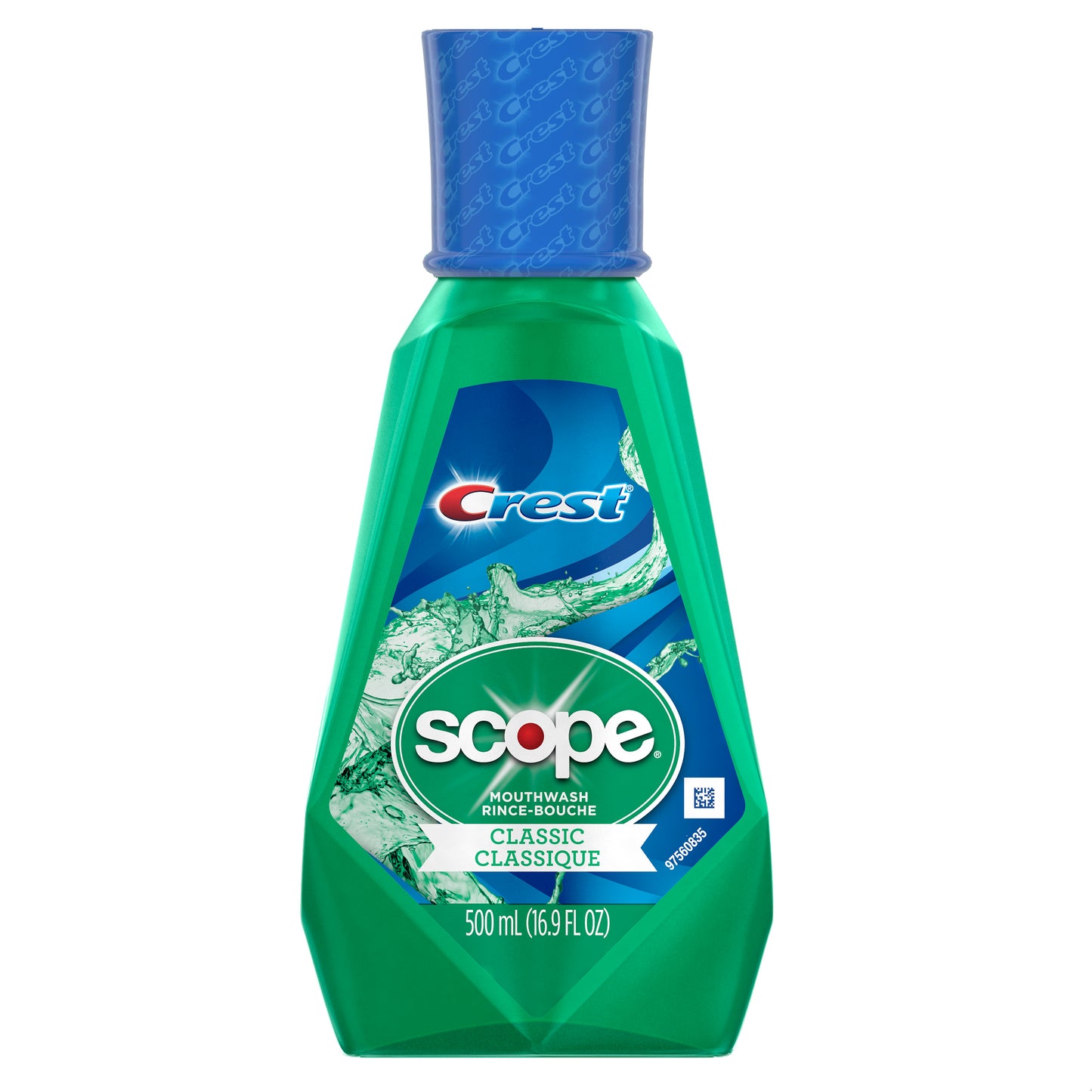 CREST SCOPE CLASSIC ORIGINAL MINT RINSE 500ML