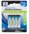 QC ALKALINE AAA BATTERY 4PK