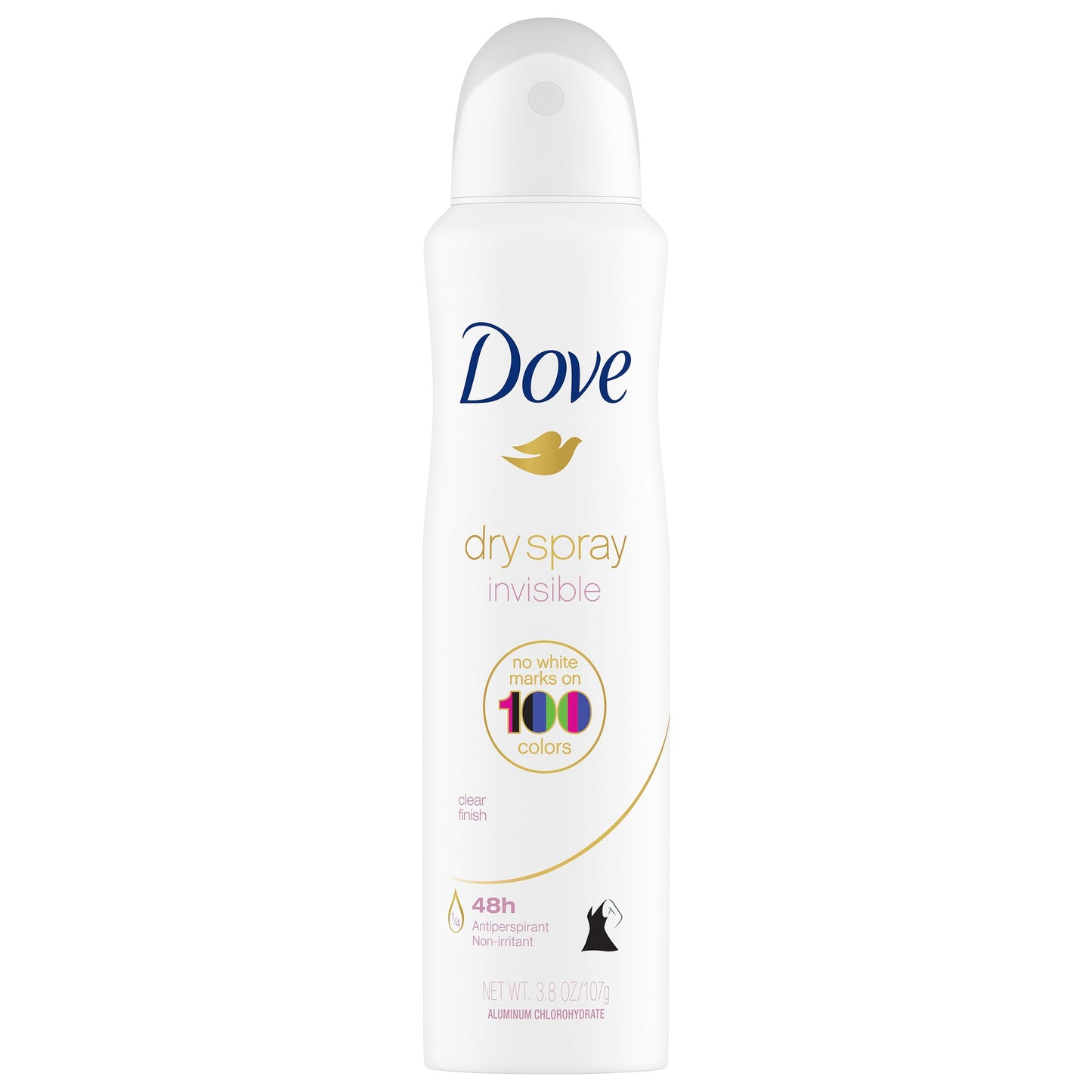 DOVE DRY SPRAY A/P DEO CLEAN FINISH 3.8 OZ