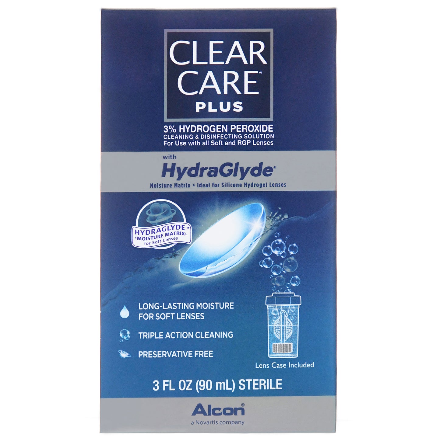 CLEAR CARE PLUS 3 OZ TRAVEL SIZE