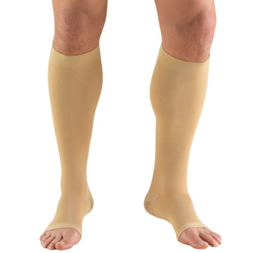 KNEE HIGH 20-30 TRUFORM MED SOFT OT BGE LG