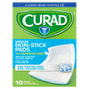 CURAD TELFA PAD NONSTICK W/ADH ST 3 X 4" (10)