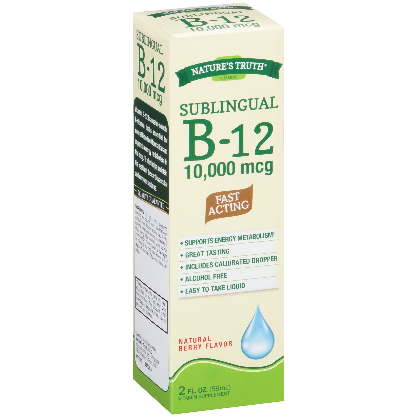 VITAMIN B12 10000 MCG SUBLINGUAL LIQ 2 OZ NT